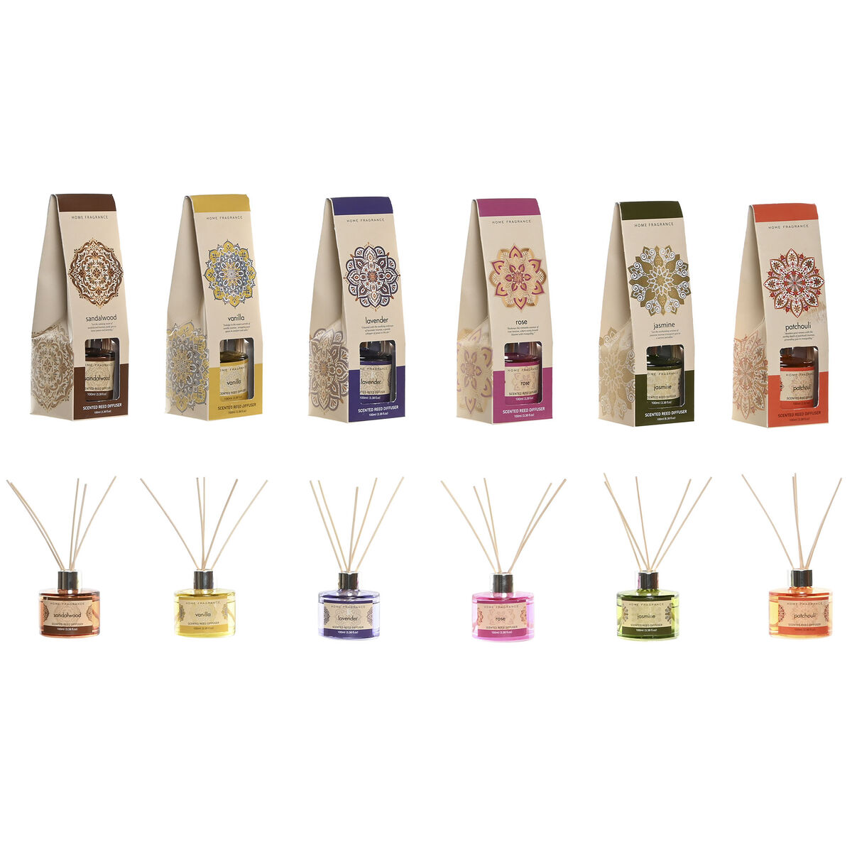 Deodorante per Ambienti Home ESPRIT Mandala 100 ml (6 Unità)