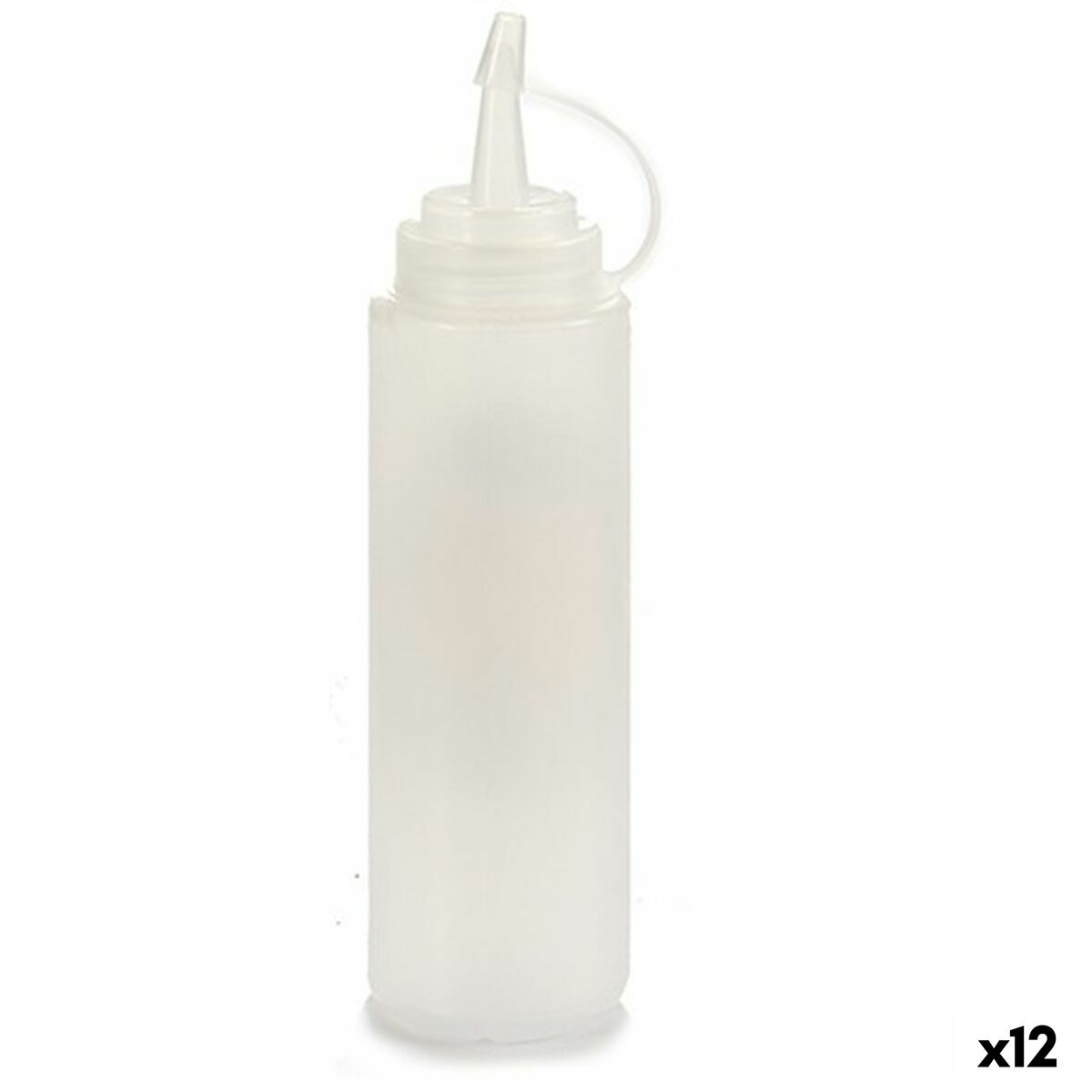 Barattolo per Salse Kinvara Trasparente Plastica 200 ml 5 x 18 x 5 cm (12 Unità)