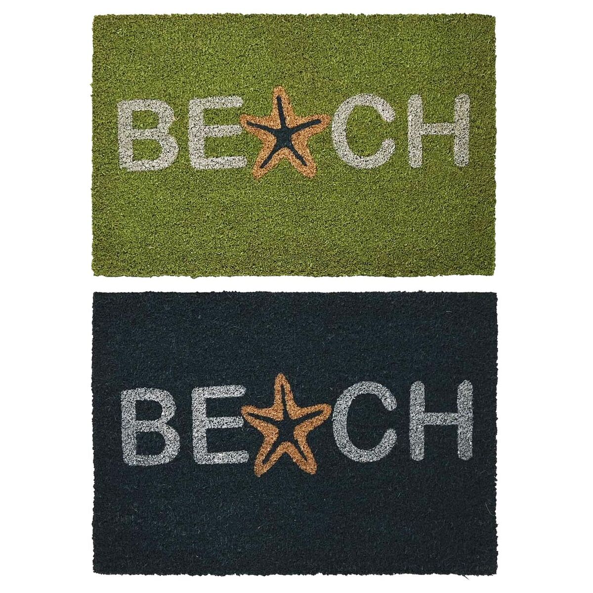 Zerbino DKD Home Decor Azzurro Turchese Gomma (60 x 40 x 1,5 cm) (2 Unità)