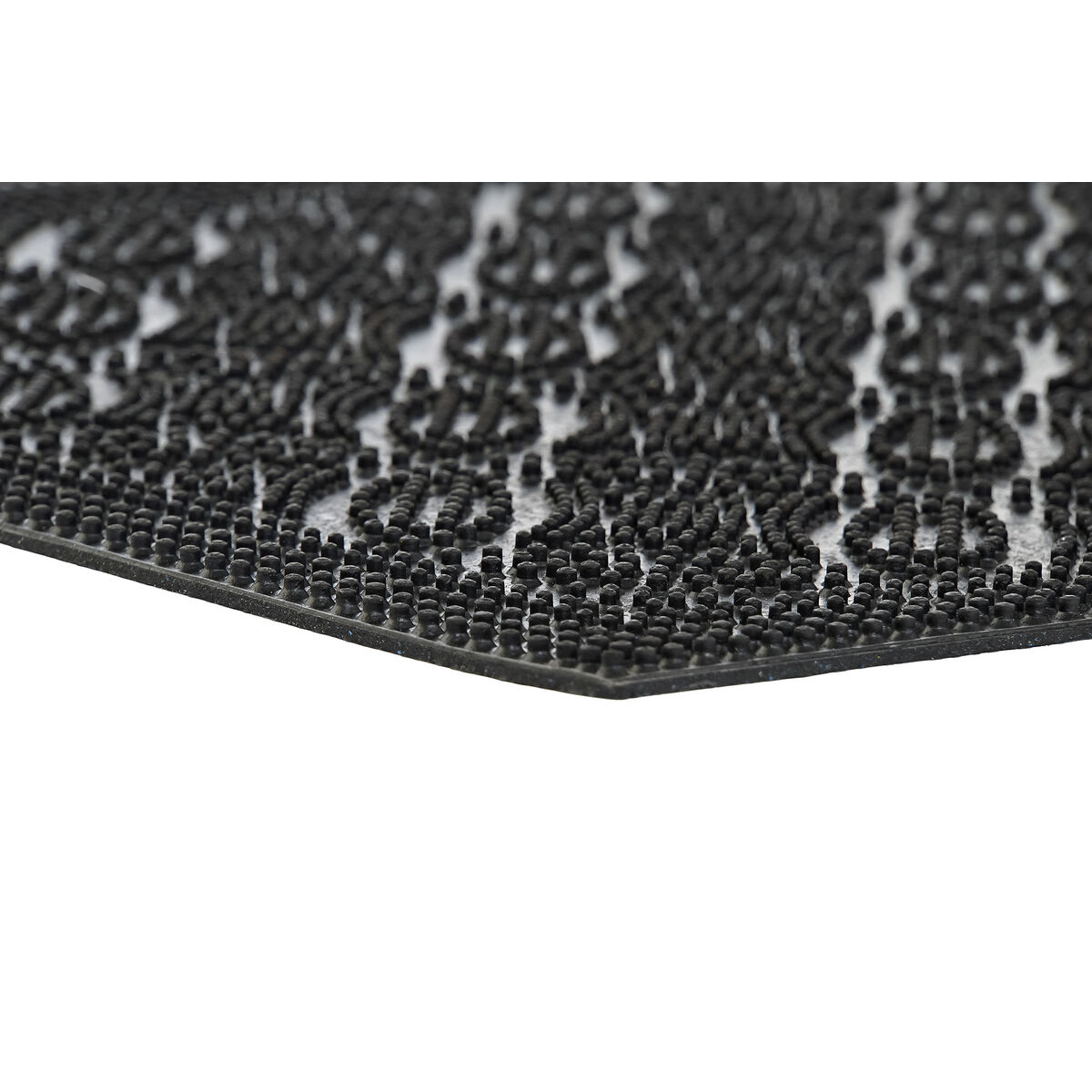 Zerbino DKD Home Decor Nero Gomma 2 Unità (60 x 40 x 0,3 cm) - Image 3