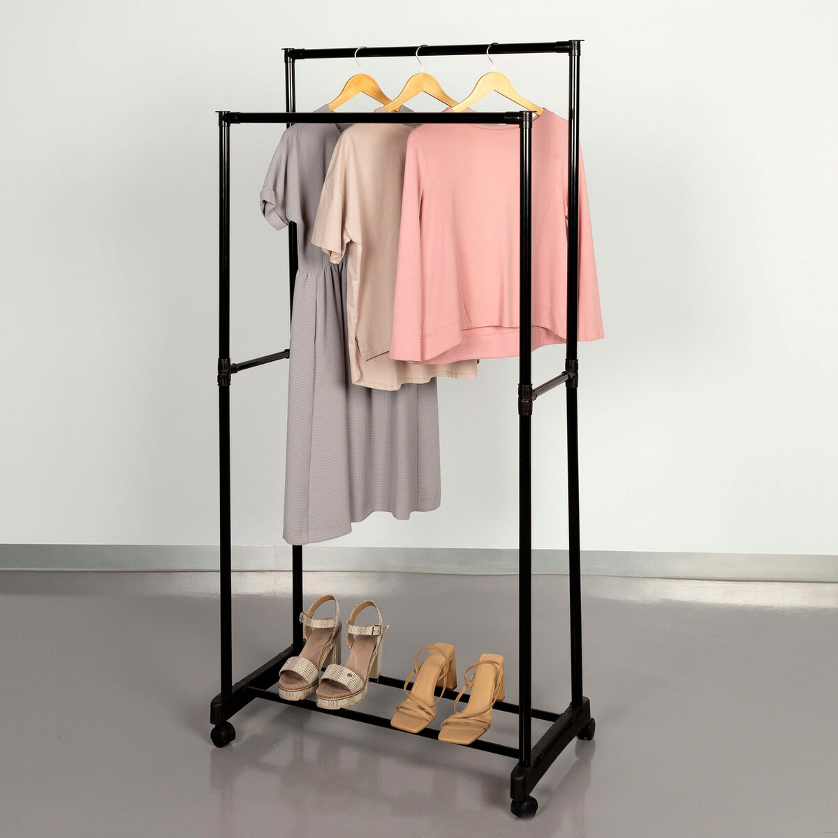 Appendiabiti Max Home Acciaio Plastica 75 x 157 x 40 cm (4 Unità) - Image 3