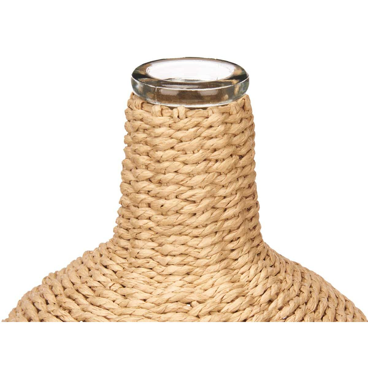 Caraffa Decorativa Gift Decor Marrone Trasparente Legno Cristallo 17 x 31 x 17 cm 20 x 31 x 20 cm 5,5 x 30 x 5,5 cm (4 Unità) - Image 4