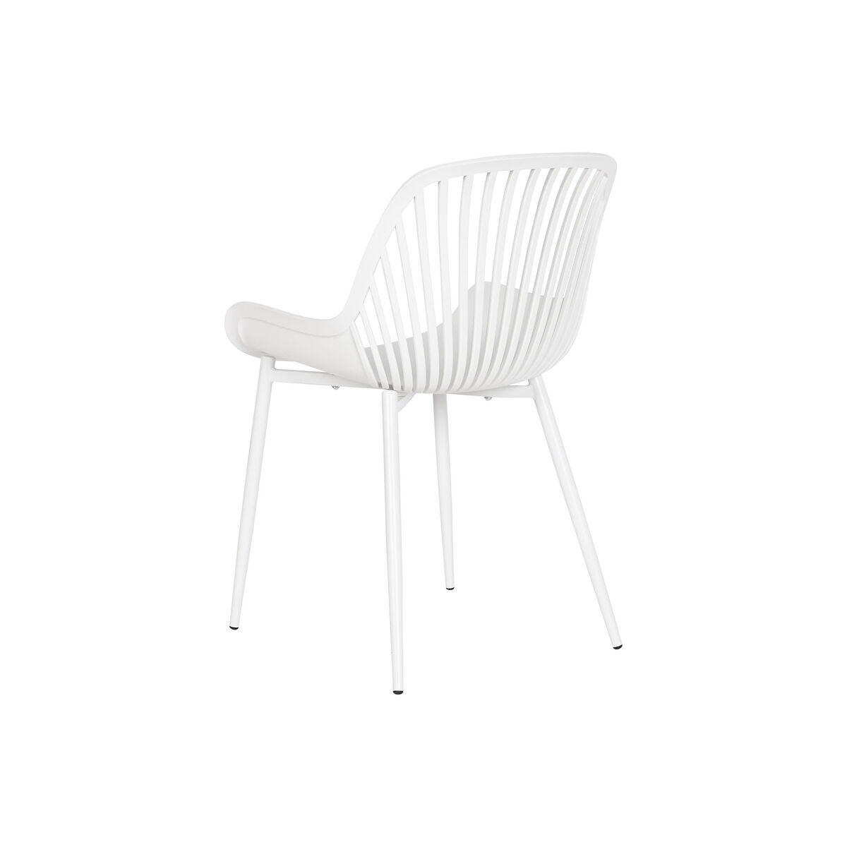 Sedia Home ESPRIT Bianco 50,5 x 55 x 82 cm - Image 3
