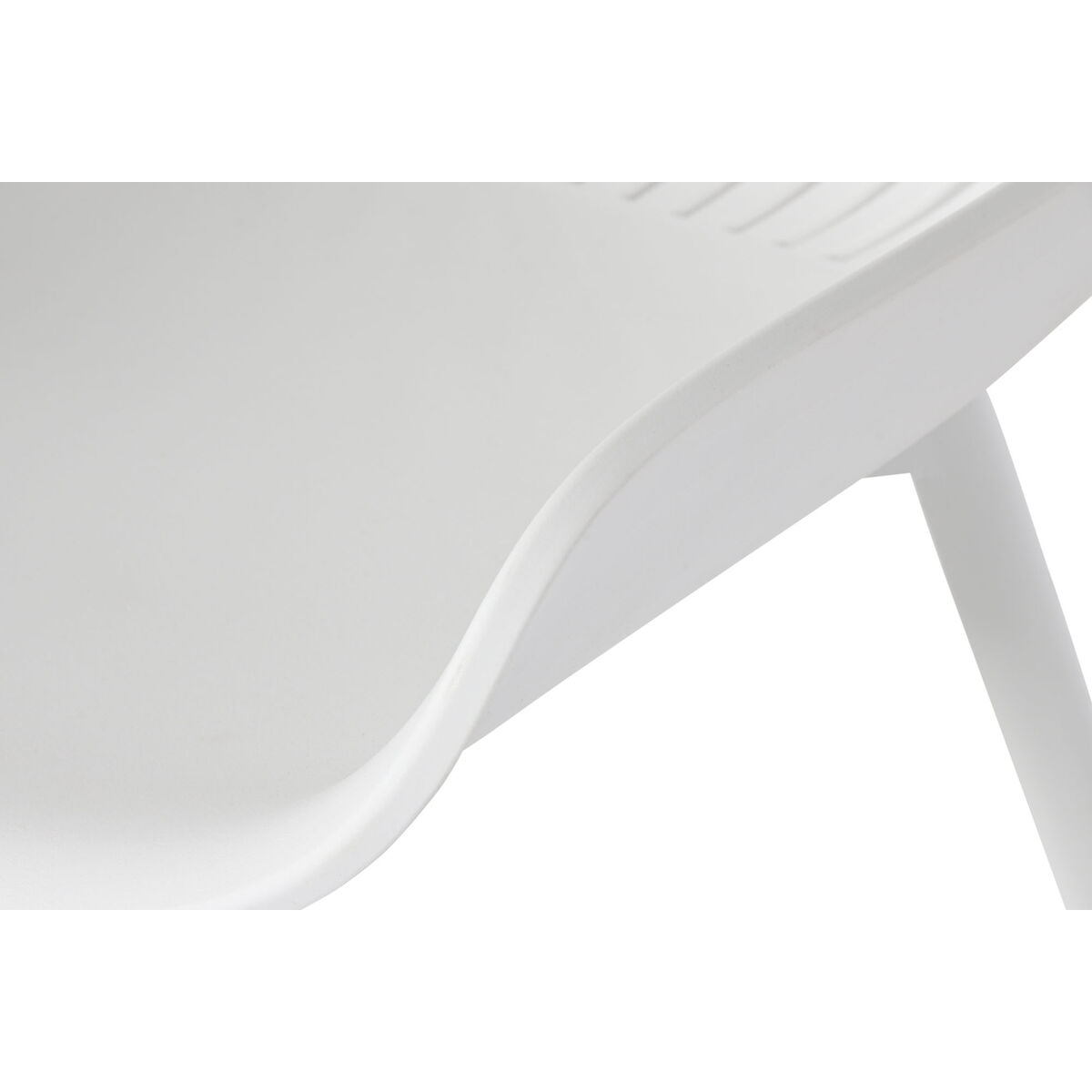 Sedia Home ESPRIT Bianco 50,5 x 55 x 82 cm - Image 6
