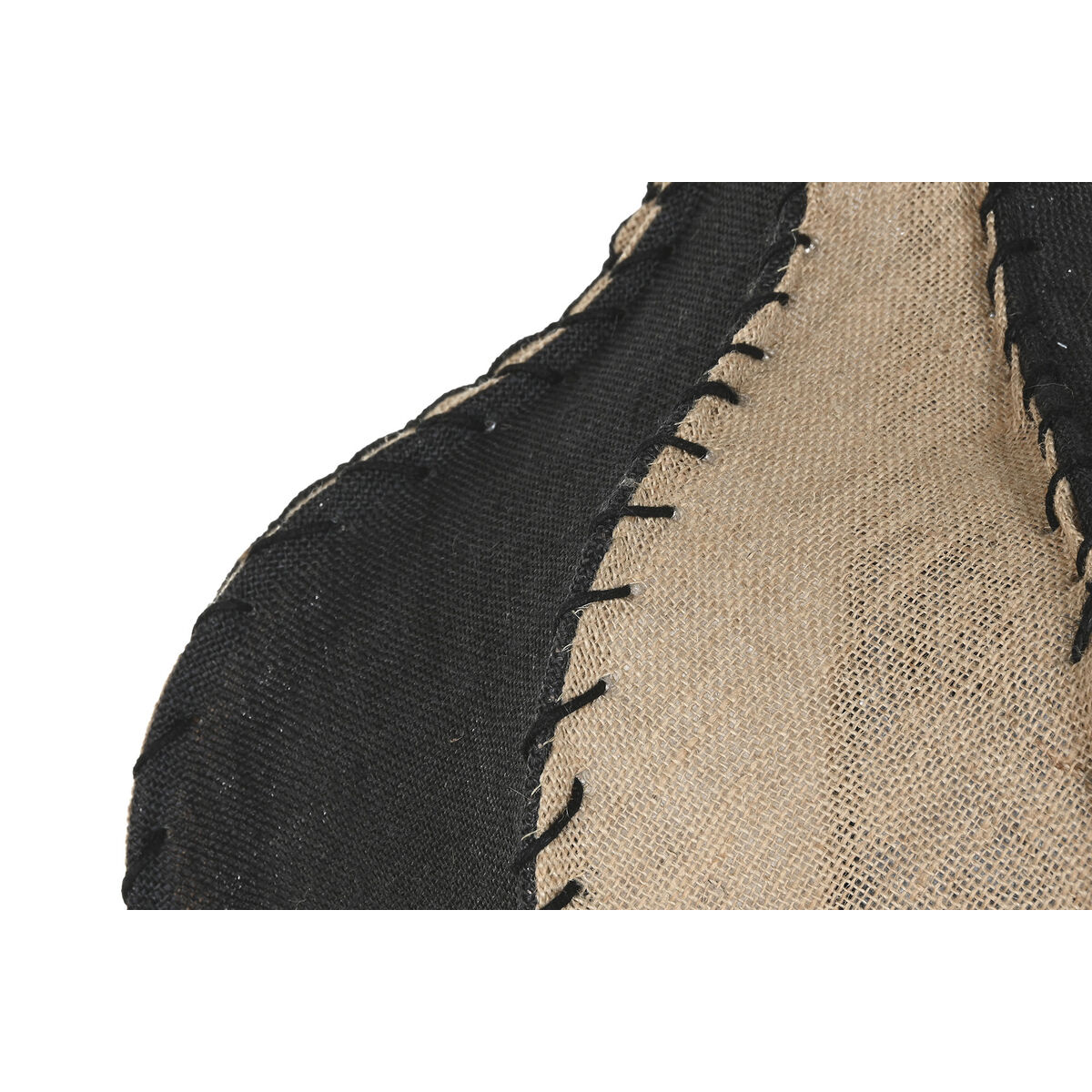 Lampadario Home ESPRIT Bicolore Juta Corda Ferro 25 W 50 x 50 x 54 cm - Image 3