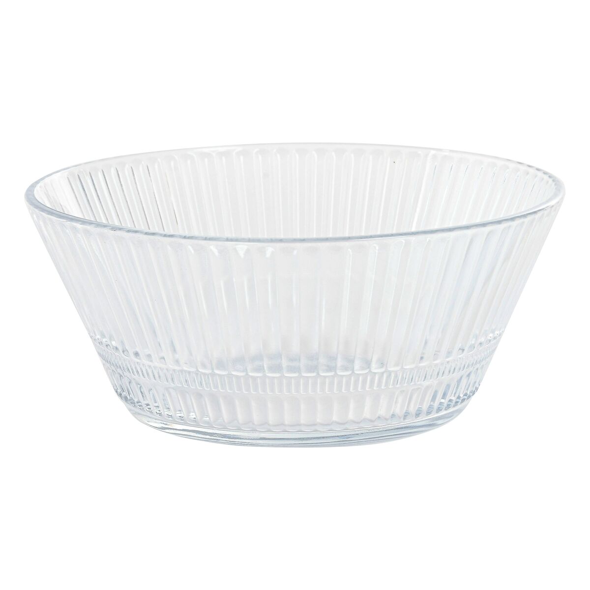 Insalatiera Home ESPRIT Trasparente 22 x 22 x 9,5 cm