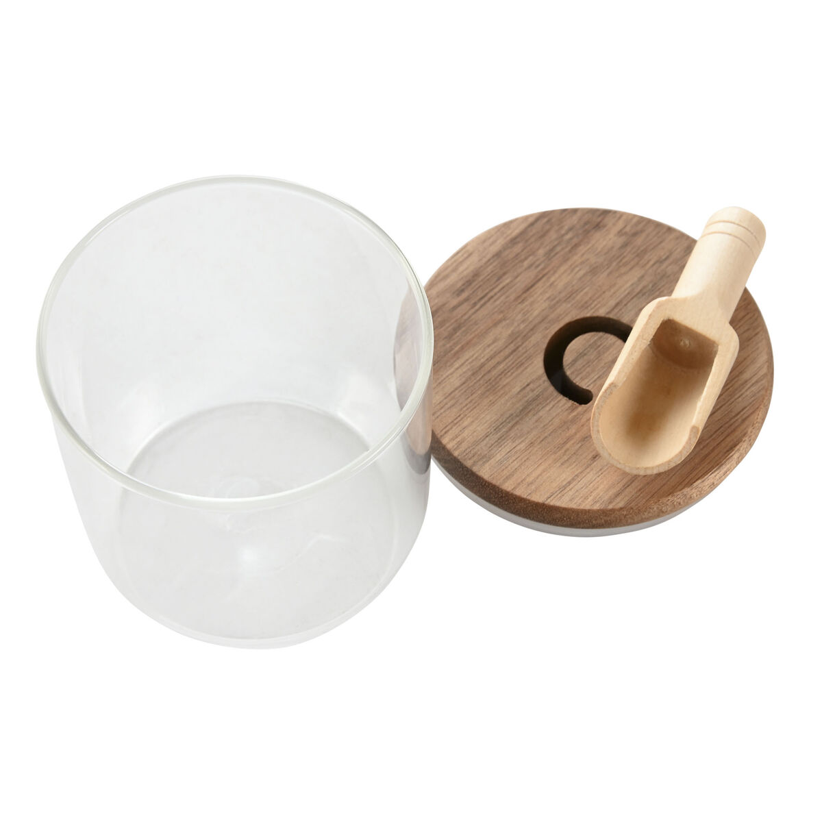 Barattolo Home ESPRIT Trasparente Naturale 300 ml - Image 3