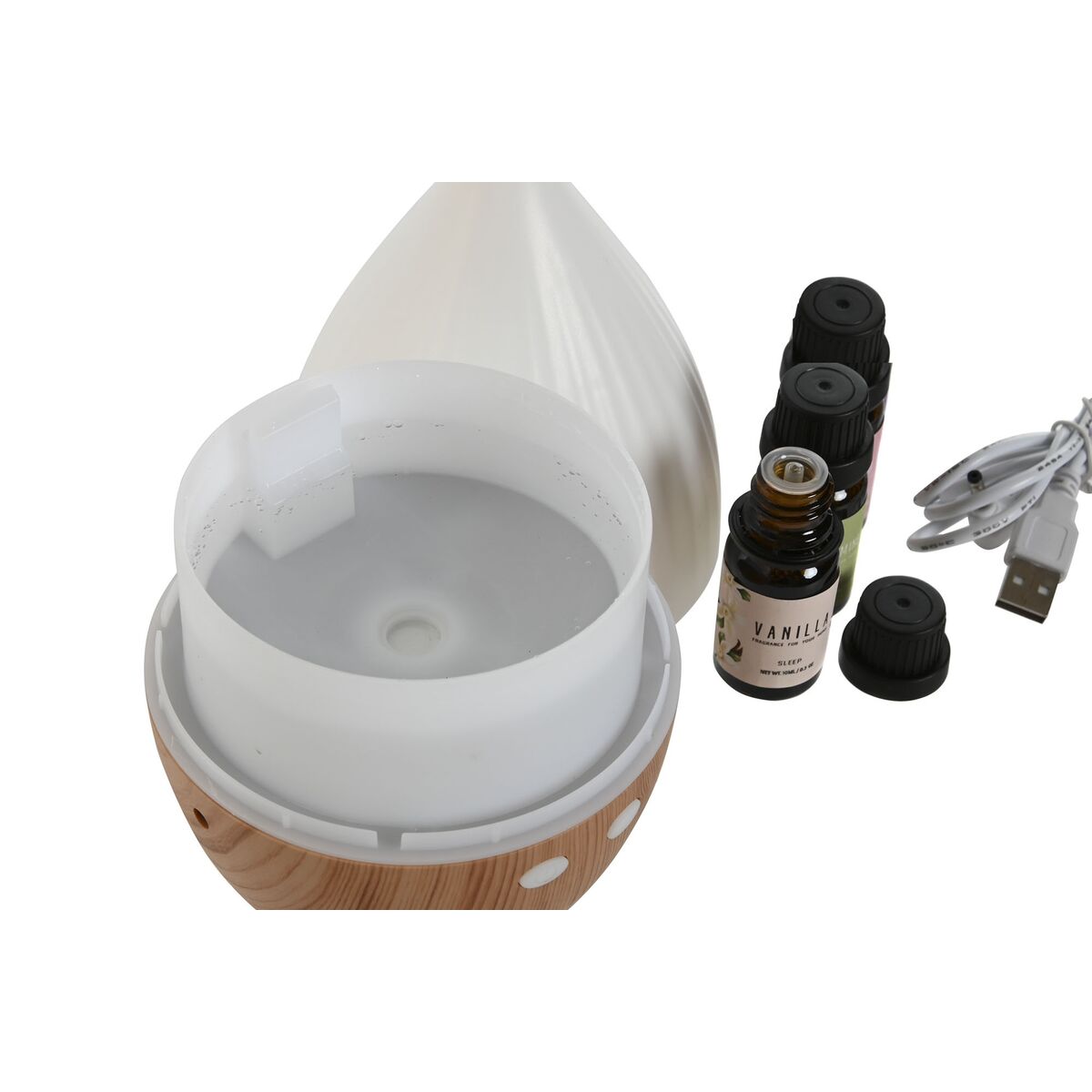 Diffusore di Oli Essenziali Home ESPRIT Città 10 ml (4 Pezzi) - Image 5