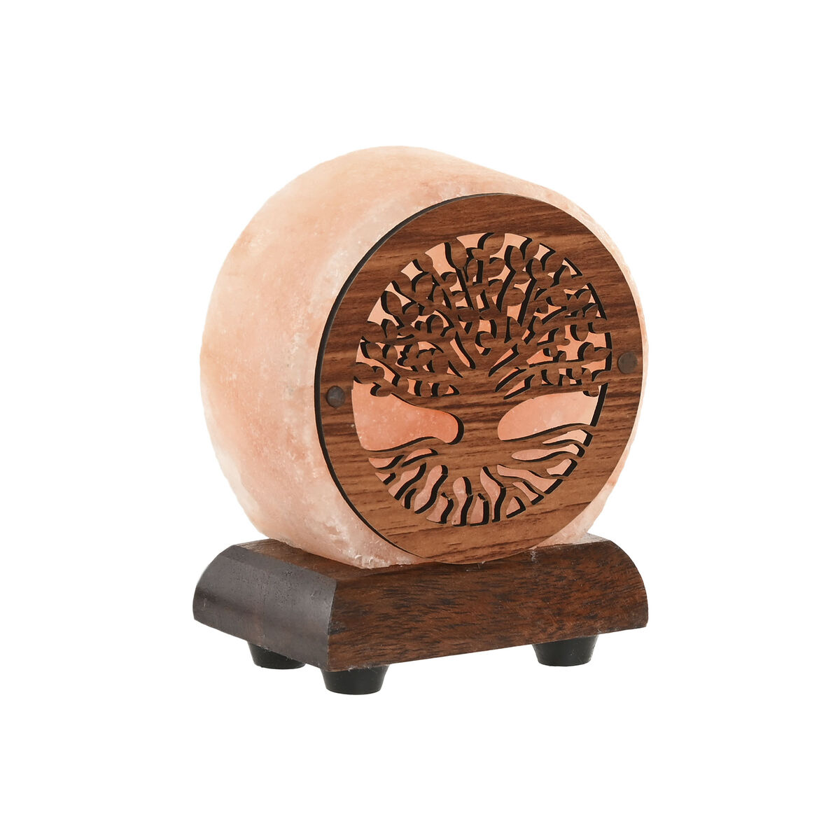 Lampada da tavolo Home ESPRIT Marrone Rosa