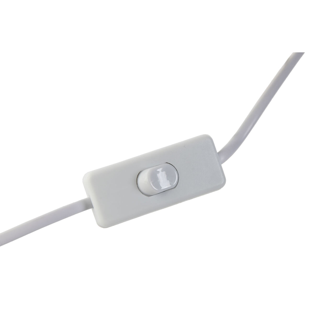 Lampada da tavolo Home ESPRIT Bianco Beige Metallo Porcellana 20 W 220 V 17,5 x 17,5 x 35 cm (2 Unità) - Image 4