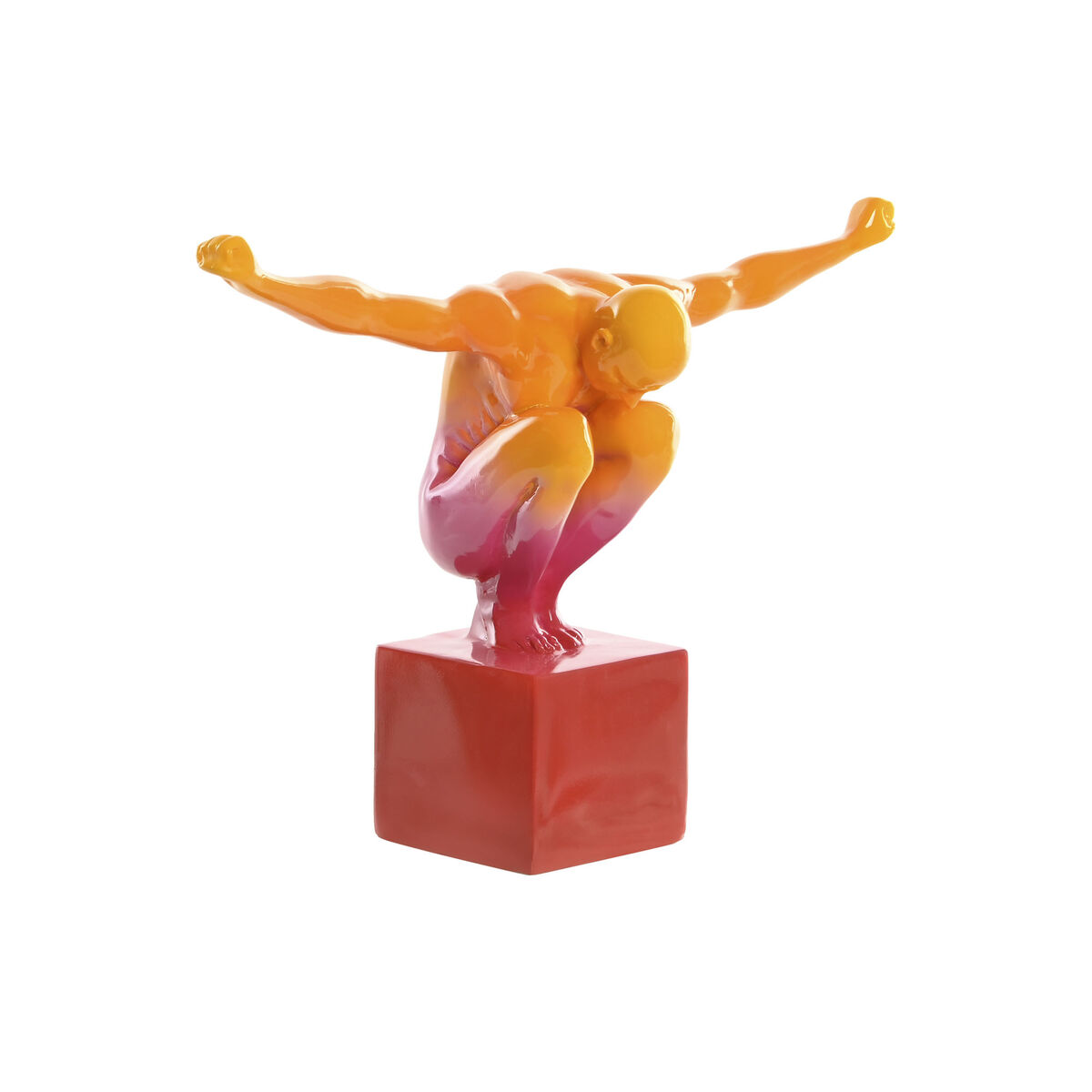 Statua Decorativa Home ESPRIT Multicolore 32 x 11 x 23 cm