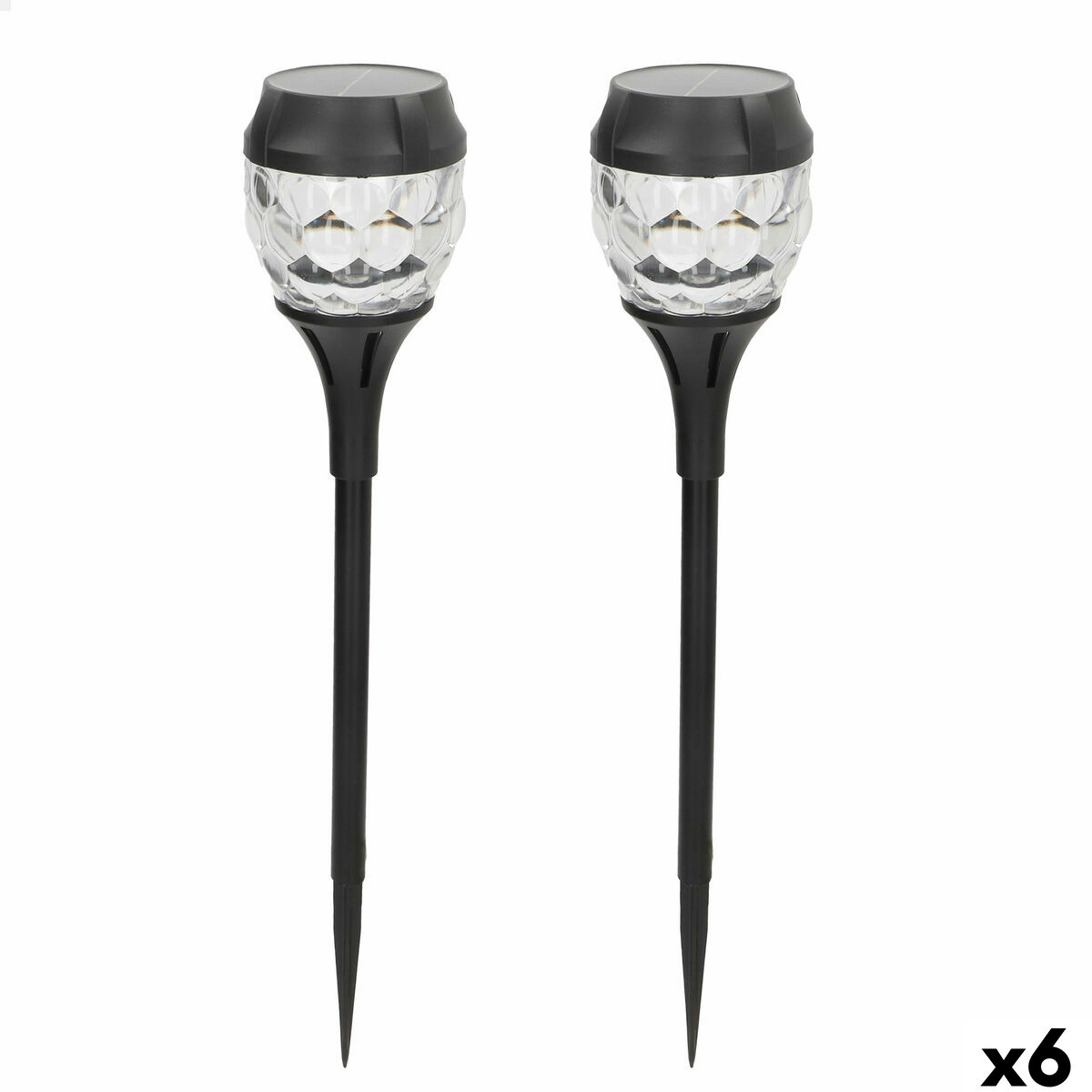 Lampada ad energia solare Aktive 9 x 40 x 9 cm (6 Unità)