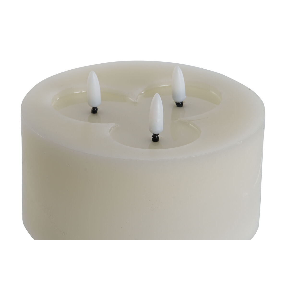 Candela LED Home ESPRIT Beige 15 x 15 x 7 cm (AA) - Image 4