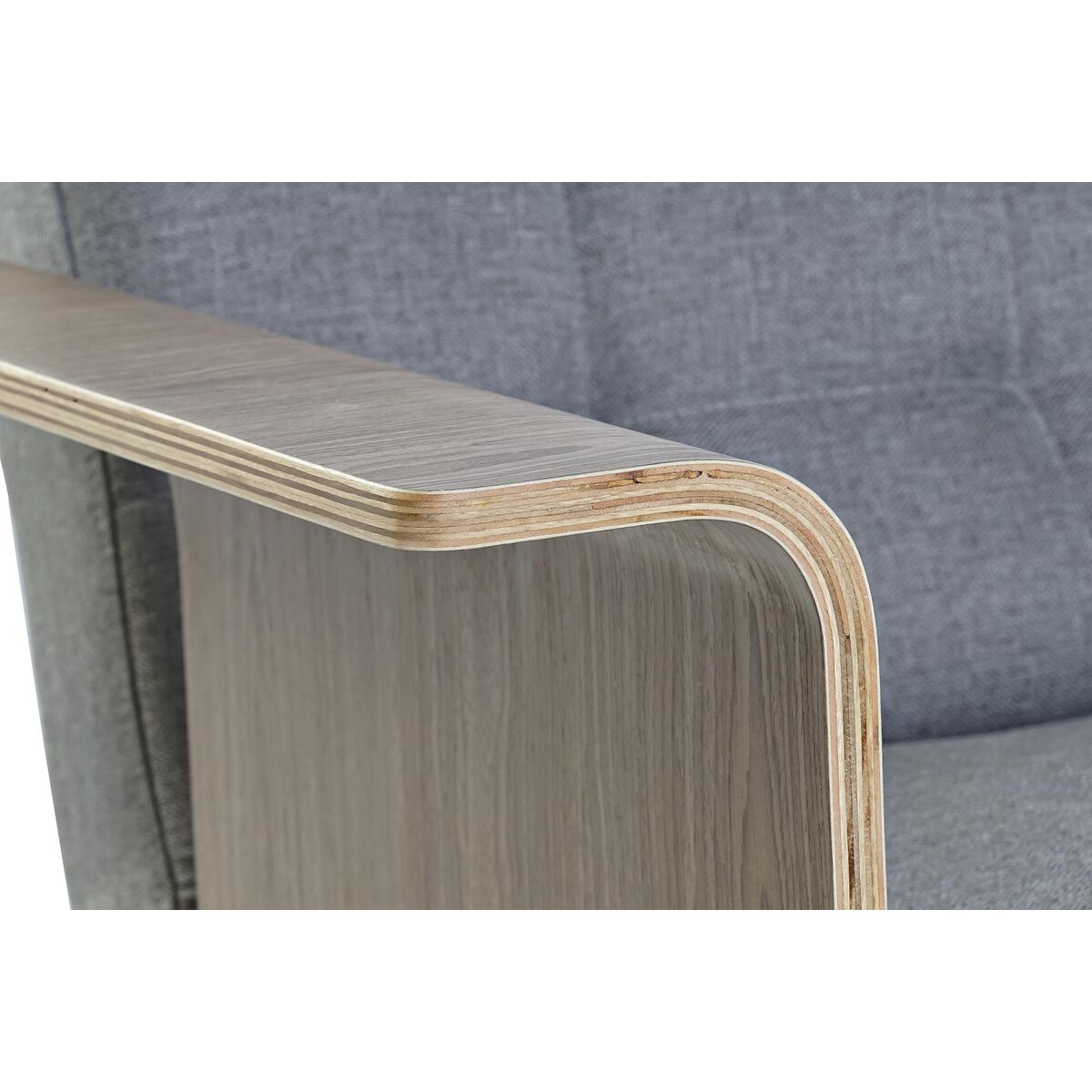 Divano Letto DKD Home Decor Marrone Grigio Metallo Città 203 x 87 x 81 cm - Image 4