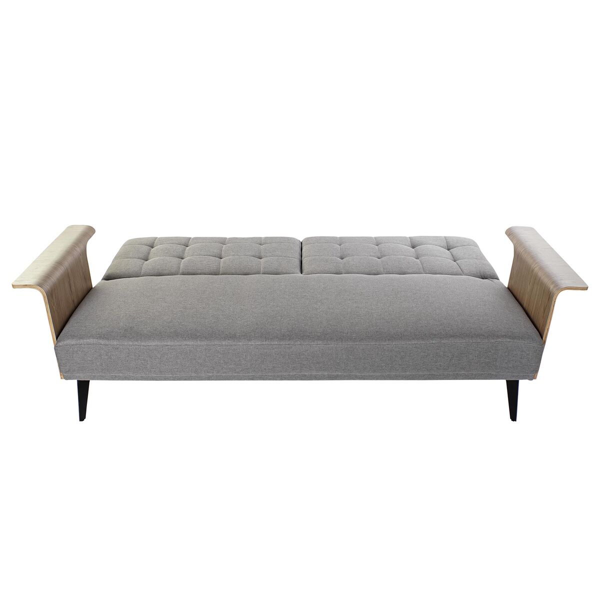 Divano Letto DKD Home Decor Marrone Grigio Metallo Città 203 x 87 x 81 cm - Image 5