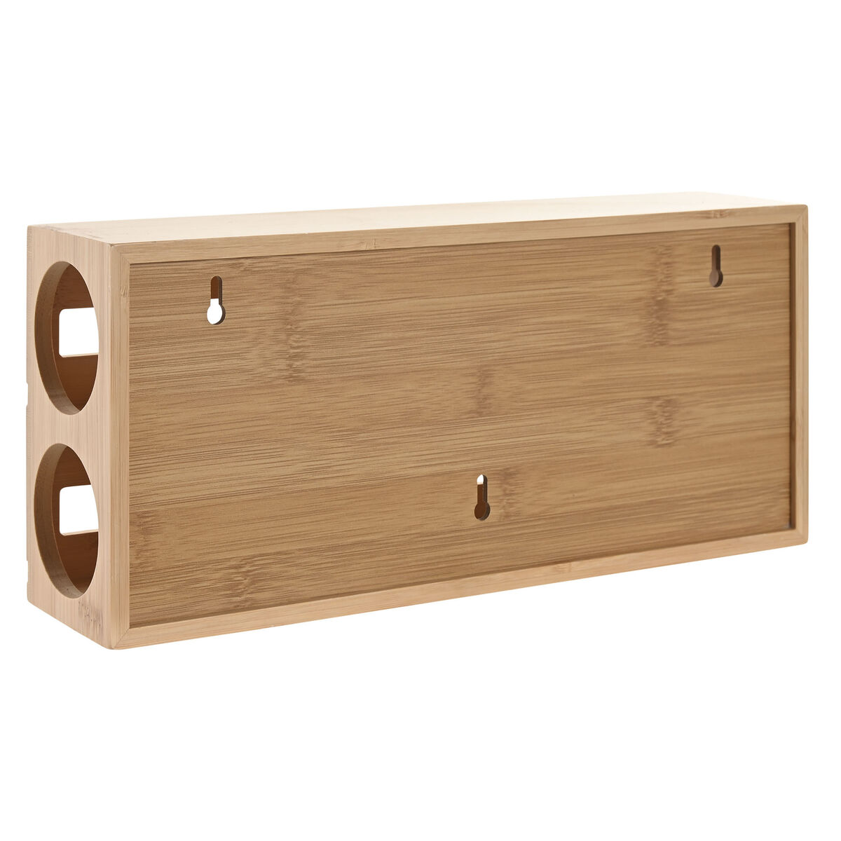 Portarotolo di Carta da Cucina Home ESPRIT Naturale Bambù 33,5 x 7 x 14,5 cm - Image 3