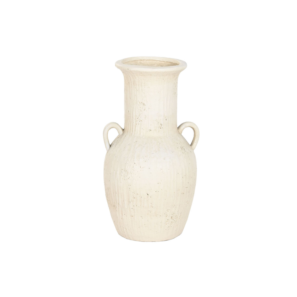 Vaso Home ESPRIT Bianco Magnesio 35 x 33 x 65 cm