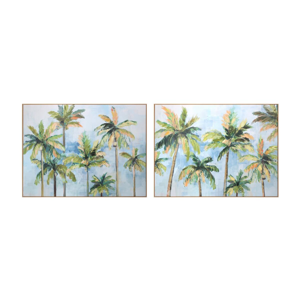 Tela Home ESPRIT polistirene Tela 120 x 3,5 x 90 cm