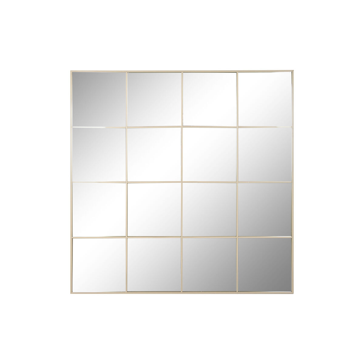 Specchio da parete Home ESPRIT Beige Finestra Scandi 122 x 2 x 122 cm - Image 4