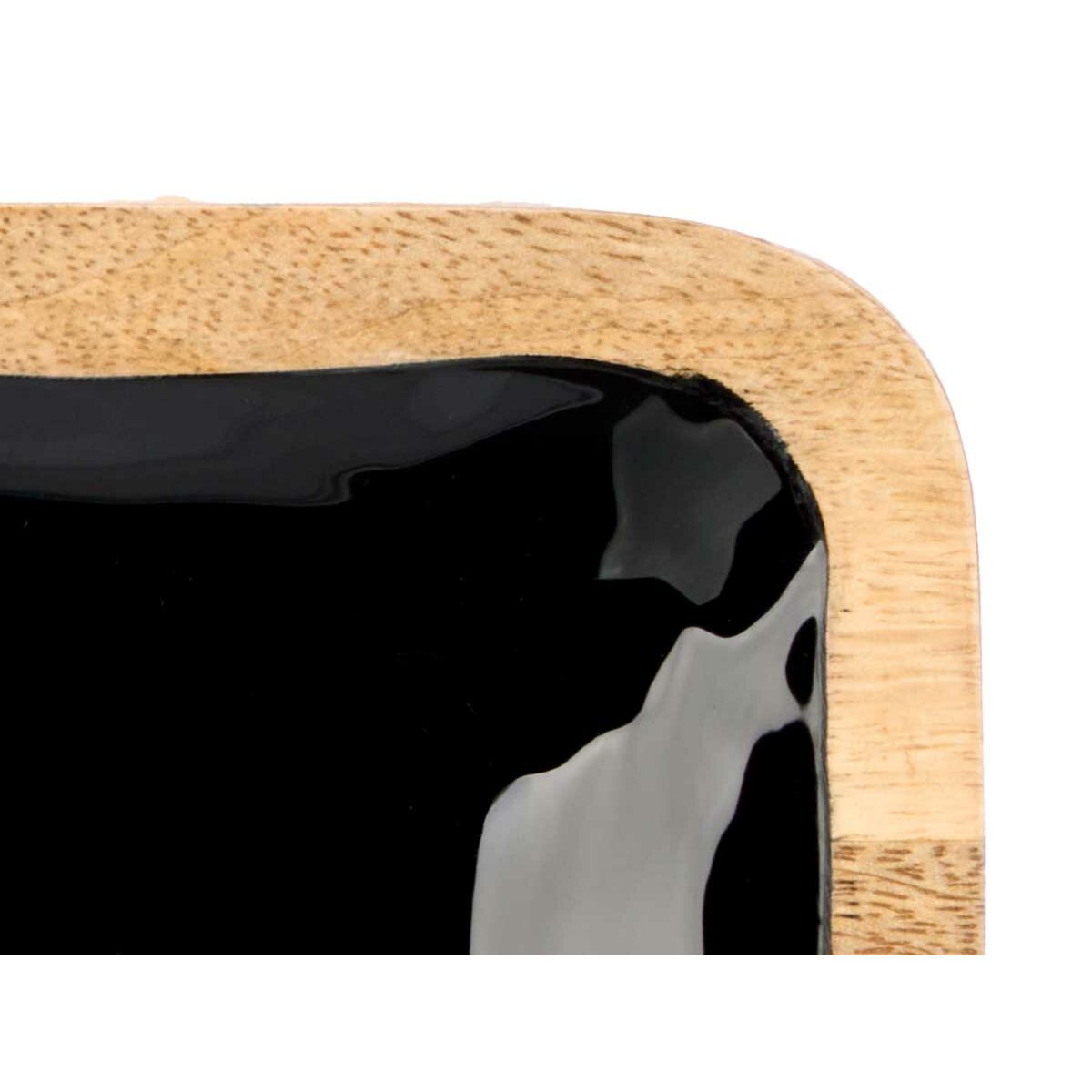 Vassoio con Scompartimenti Gift Decor Nero 31 x 3 x 31 cm (6 Unità) - Image 5