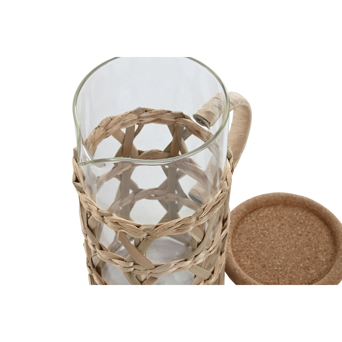 Brocca Home ESPRIT Naturale Vetro Borosilicato Fibra 1,25 L - Image 3