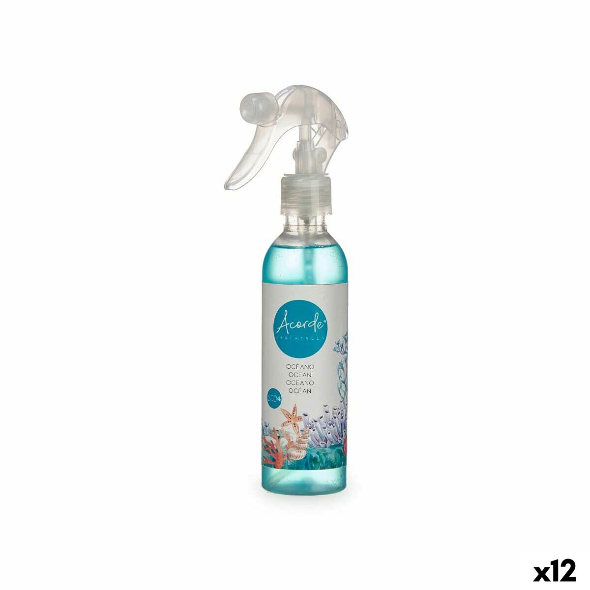 Deodorante per Ambienti Acorde Oceano 200 ml (12 Unità)