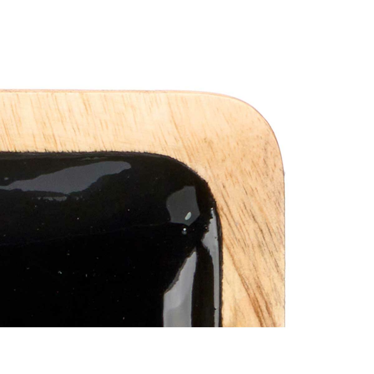 Vassoio con Scompartimenti Gift Decor Nero 46 x 3 x 17 cm (6 Unità) - Image 5