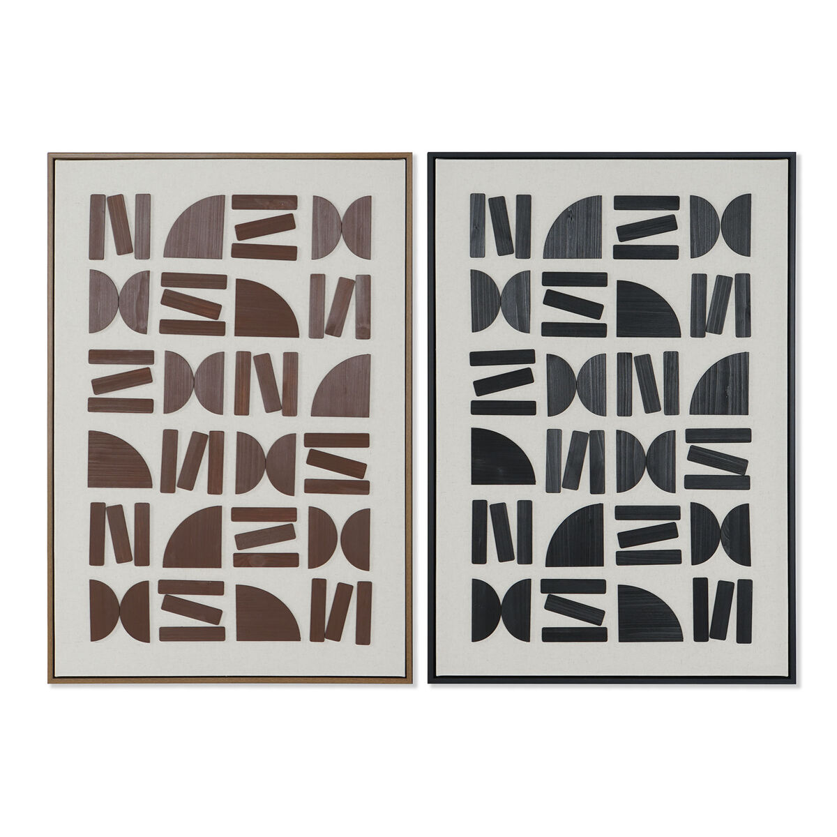 Tela Home ESPRIT Tela Legno MDF 63 x 3,8 x 93 cm