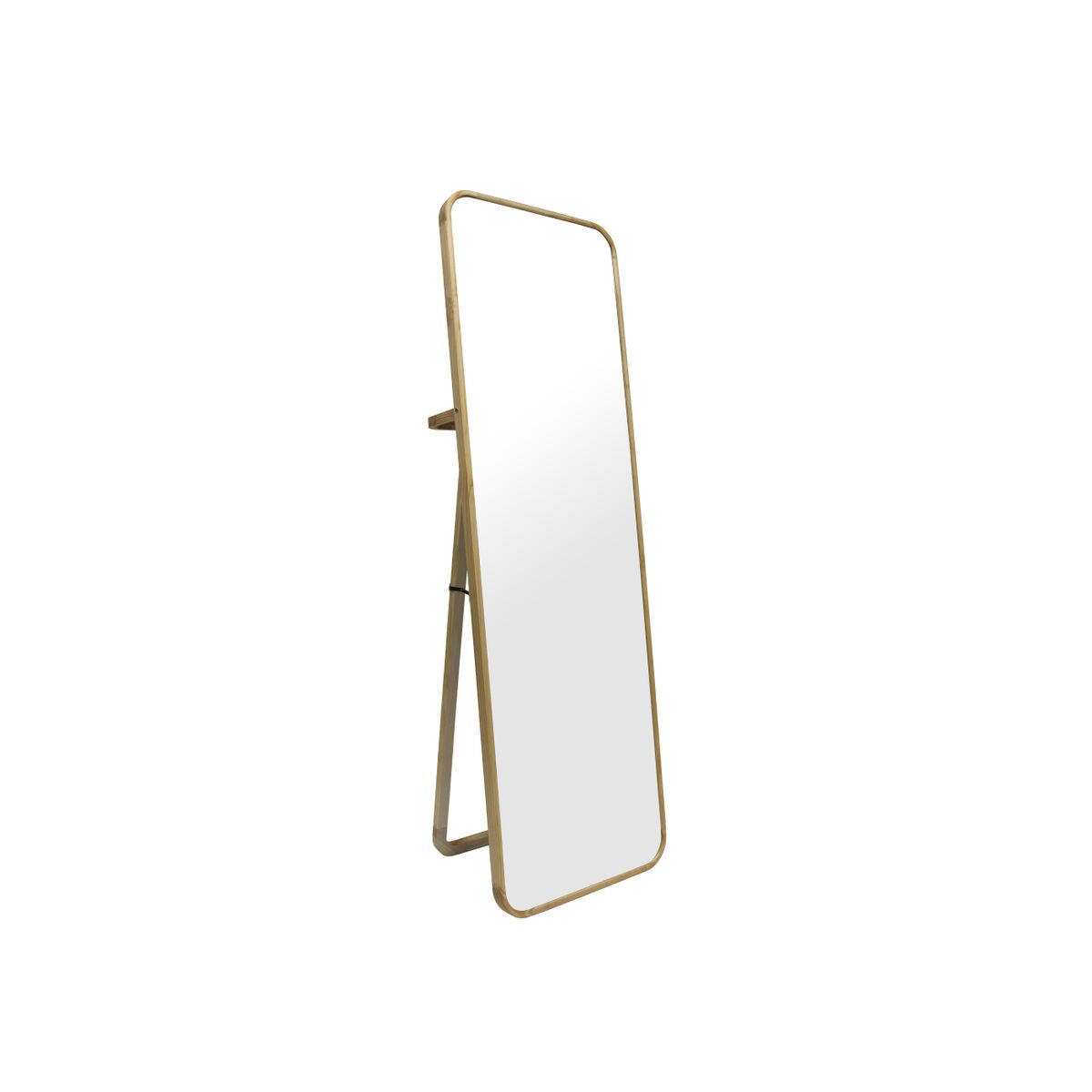 Specchio spogliatoio Home ESPRIT Naturale Cristallo Pino 52 x 40 x 167 cm