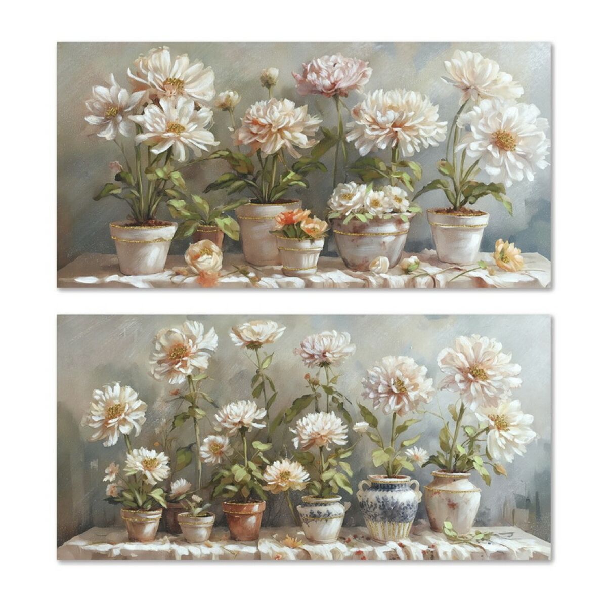 Tela Home ESPRIT Tela Legno MDF 120 x 3 x 60 cm
