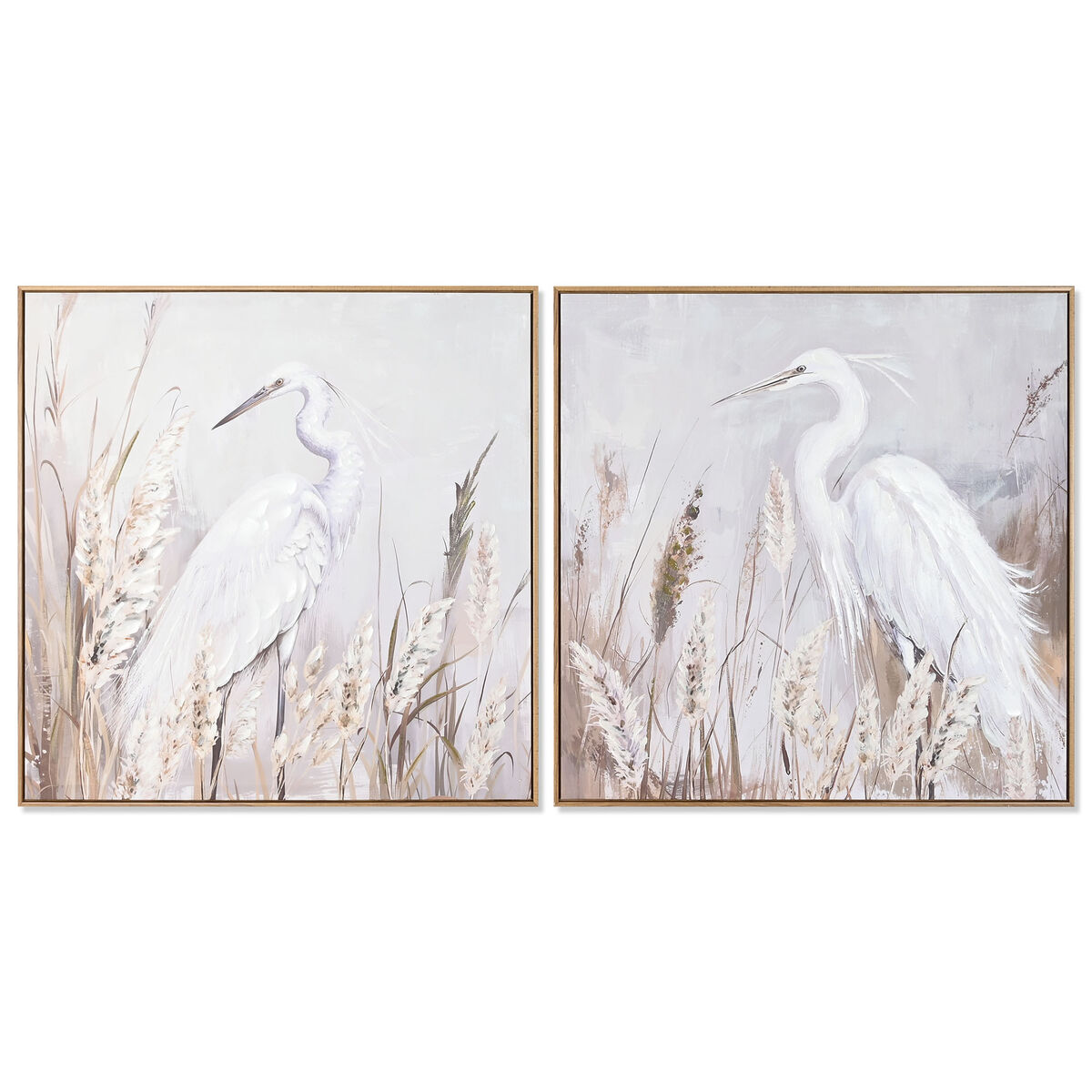 Tela Home ESPRIT polistirene Tela 80 x 3,5 x 80 cm