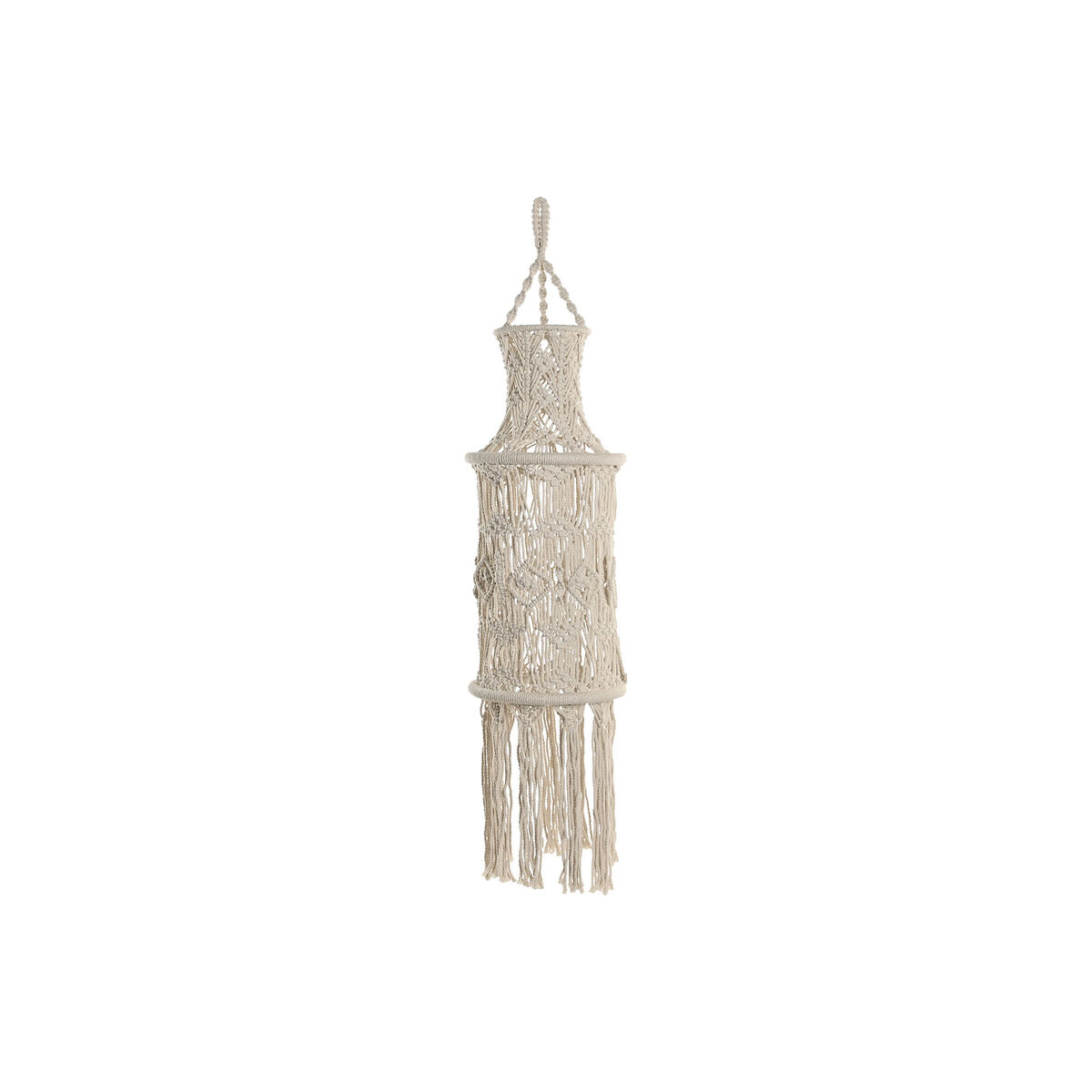Paralume Home ESPRIT Macramé Città 25 x 25 x 108 cm