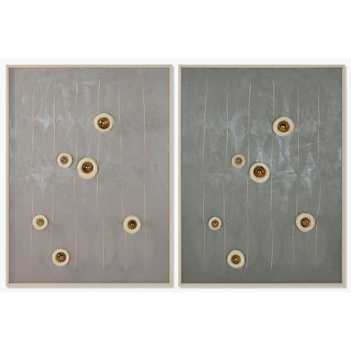 Tela Home ESPRIT polistirene Tela 90 x 3,5 x 120 cm