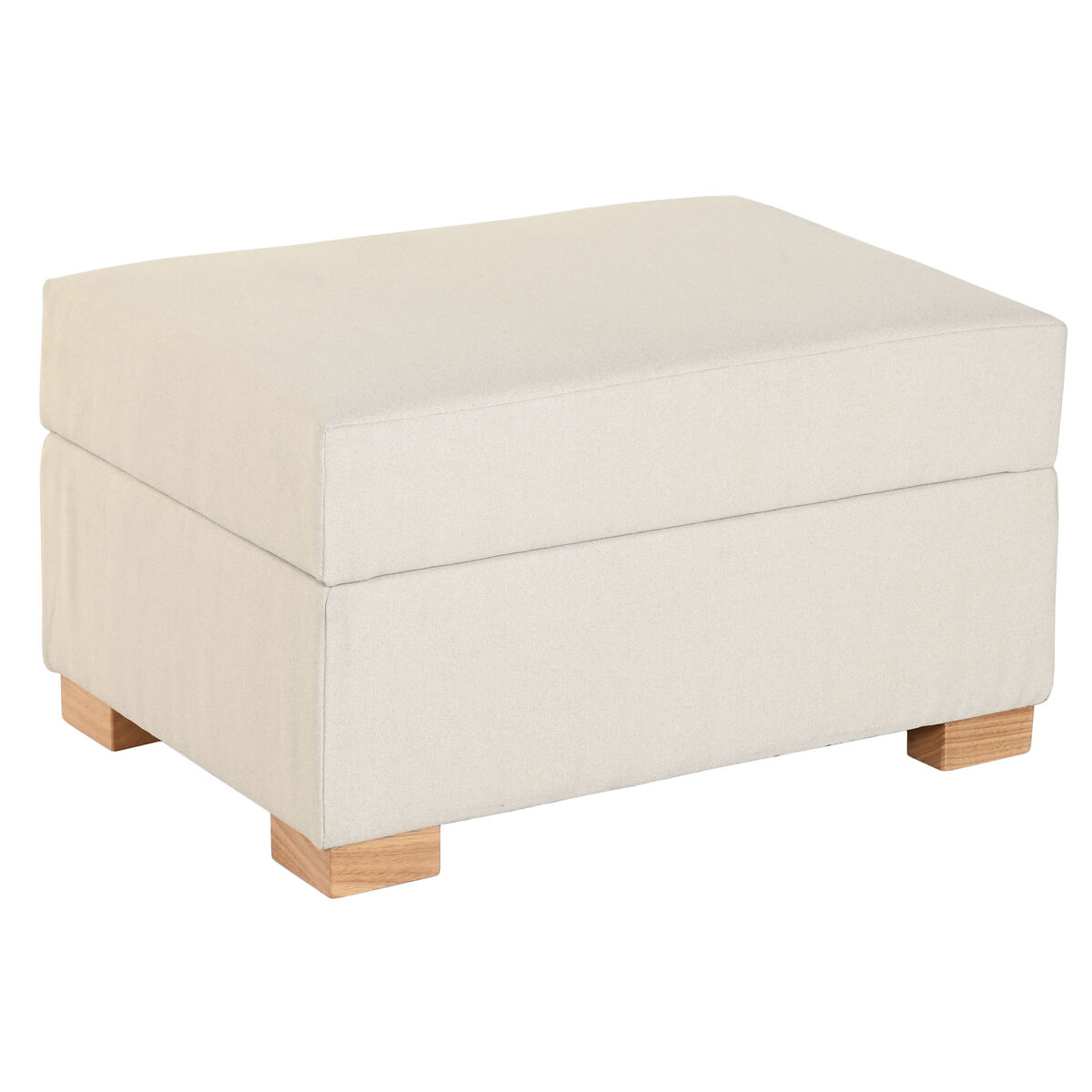Poggiapiedi Home ESPRIT Beige Città 70 X 50 X 40 CM