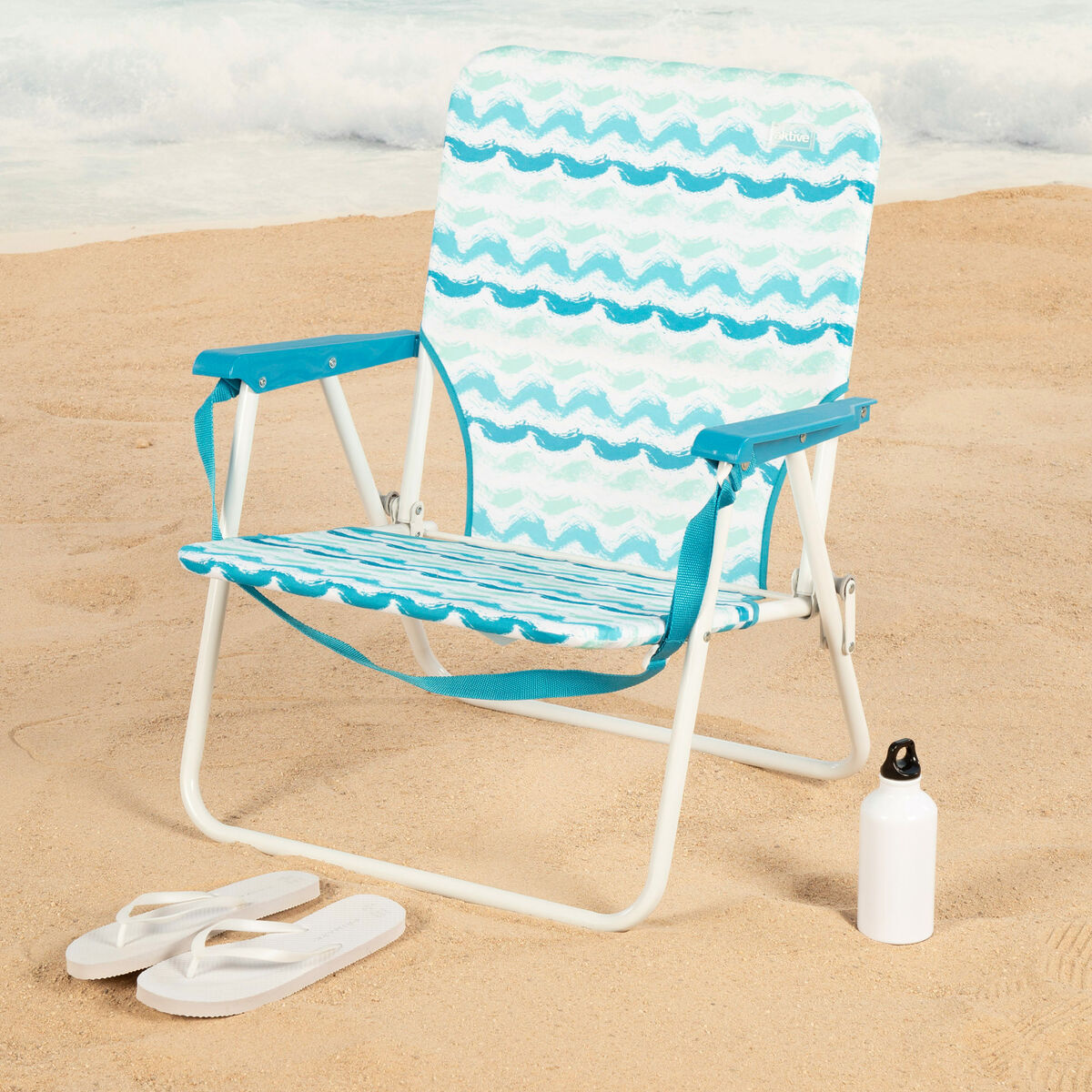 Sedia da Spiaggia Aktive 45 x 70 x 40 cm (2 Unità) - Image 3