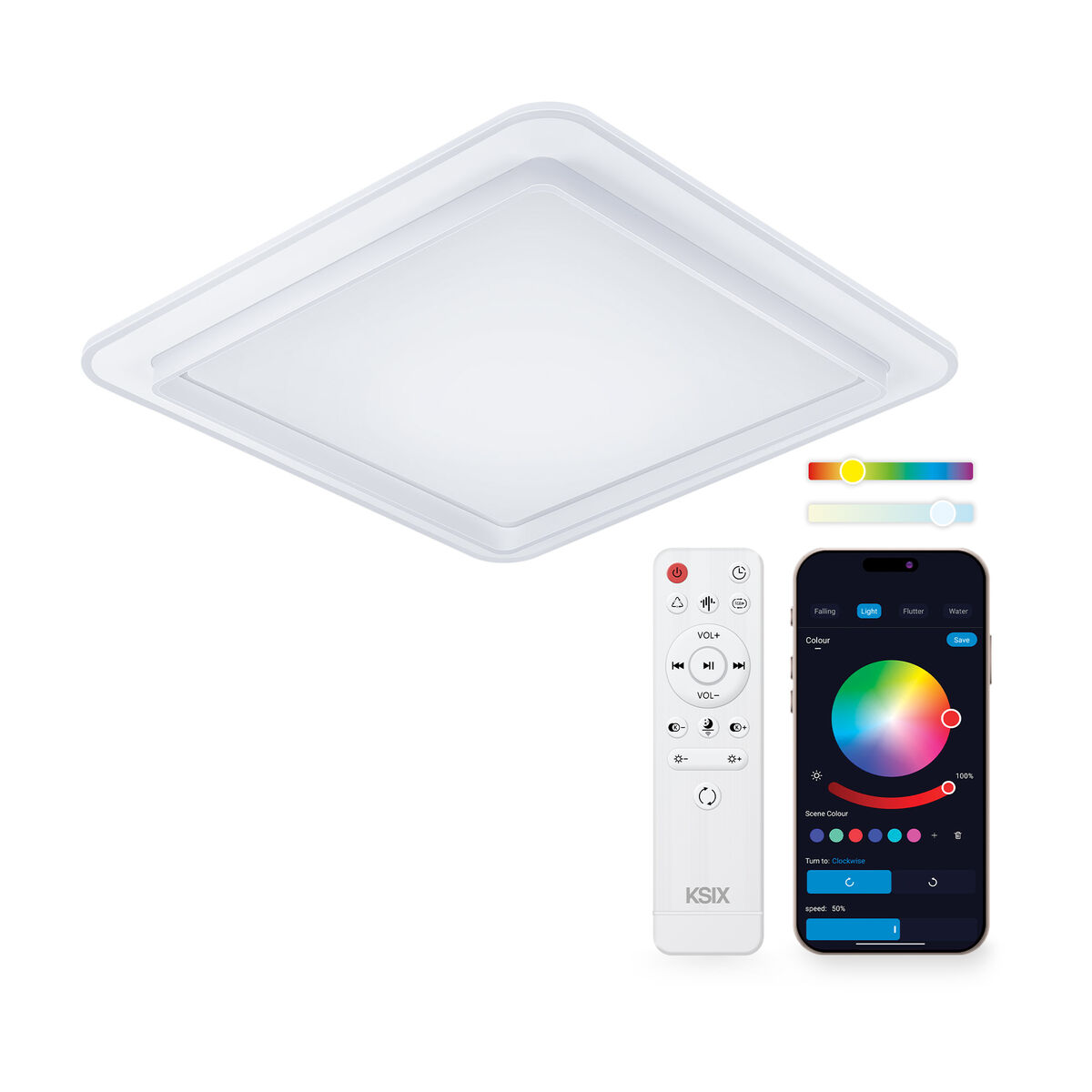 Plafoniera LED KSIX Celeste (3000k - 6500k)