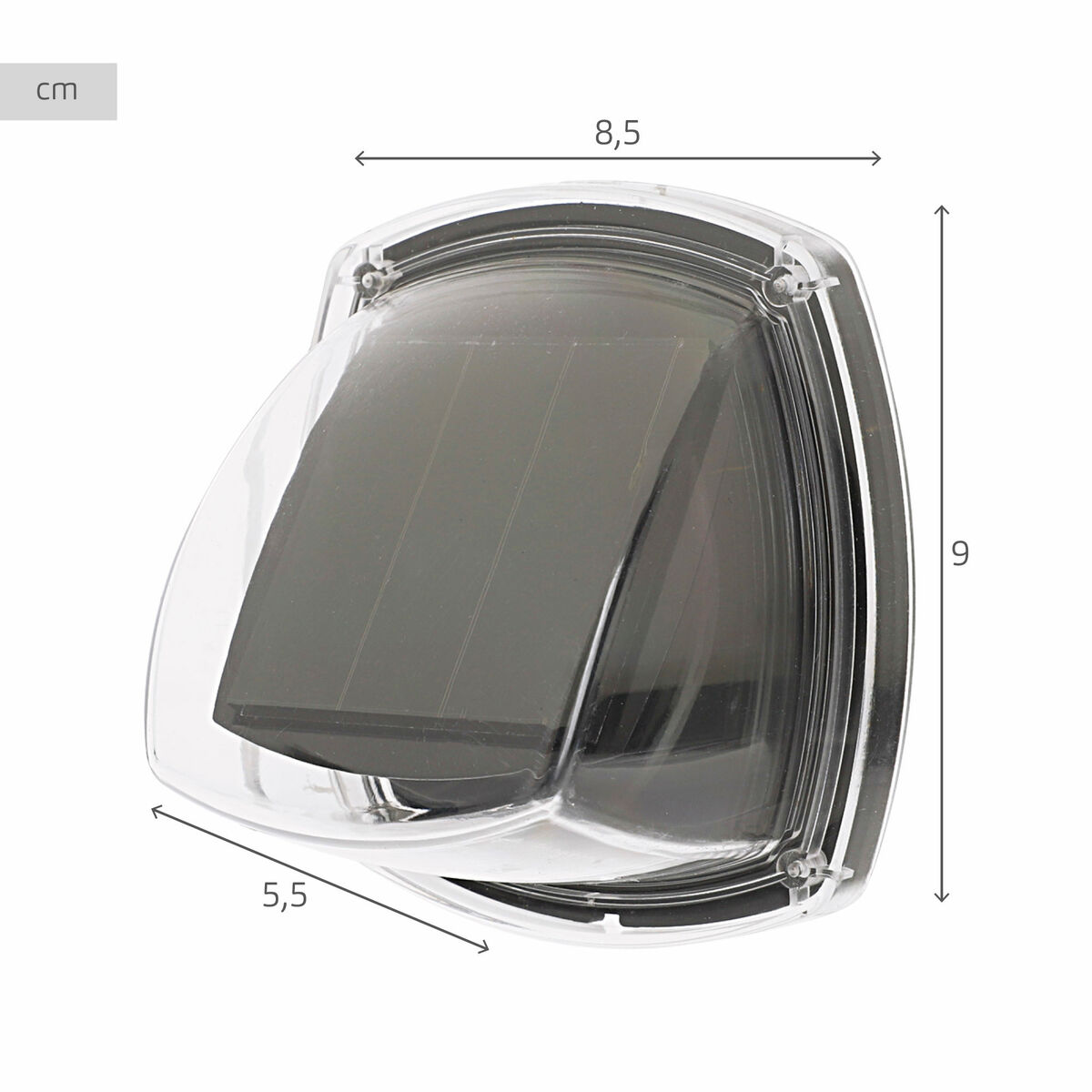 Lampada ad energia solare Aktive 8,5 x 9 x 5,5 cm (6 Unità) - Image 5