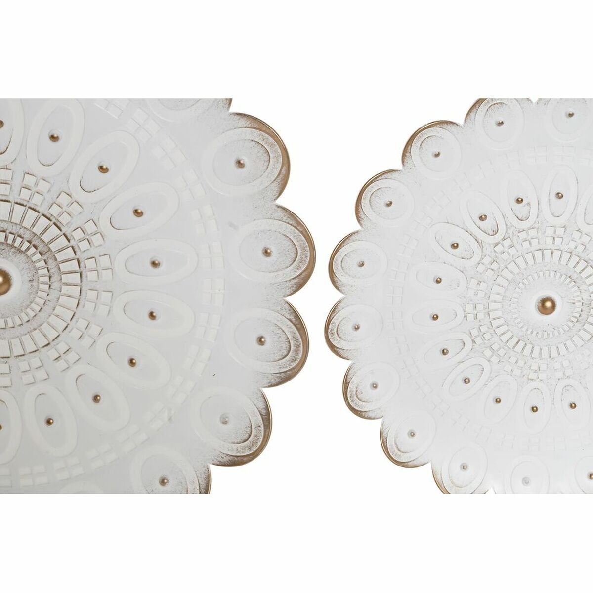 Statua Decorativa DKD Home Decor (5 Pezzi) (2 Unità) Moderno (35 x 2 x 35 cm)