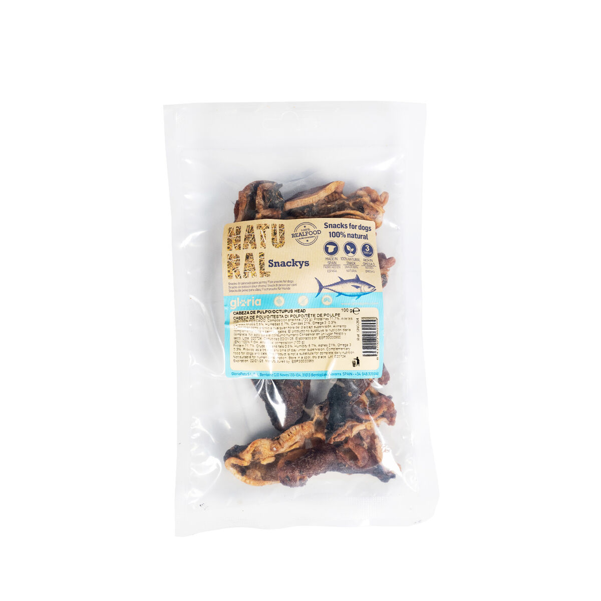 Cibo umido Snackys Pesce 100 g
