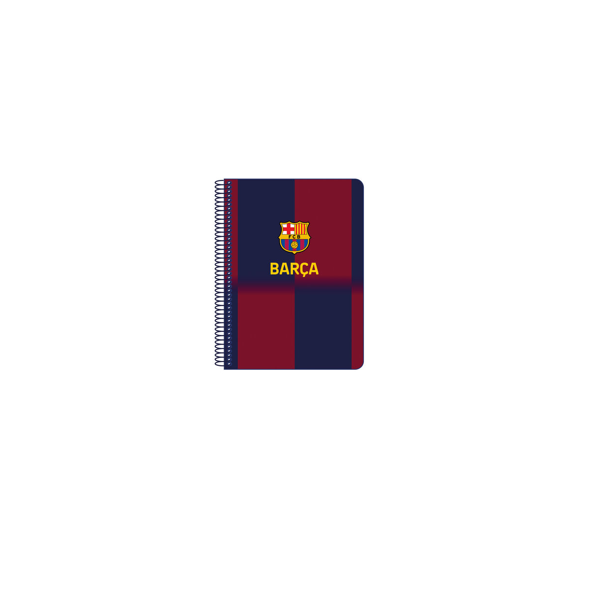 Agenda F.C. Barcelona Azzurro Rosso Granato A5 80 Pagine