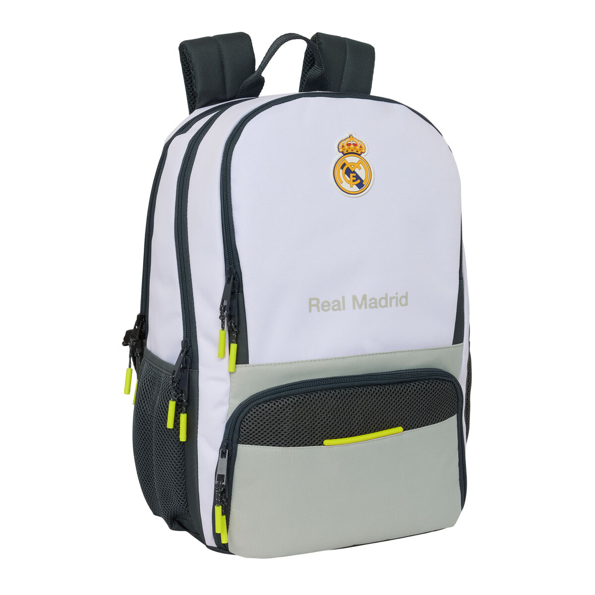 Zaino Scuola Real Madrid C.F. Bianco 30 x 42 x 17 cm