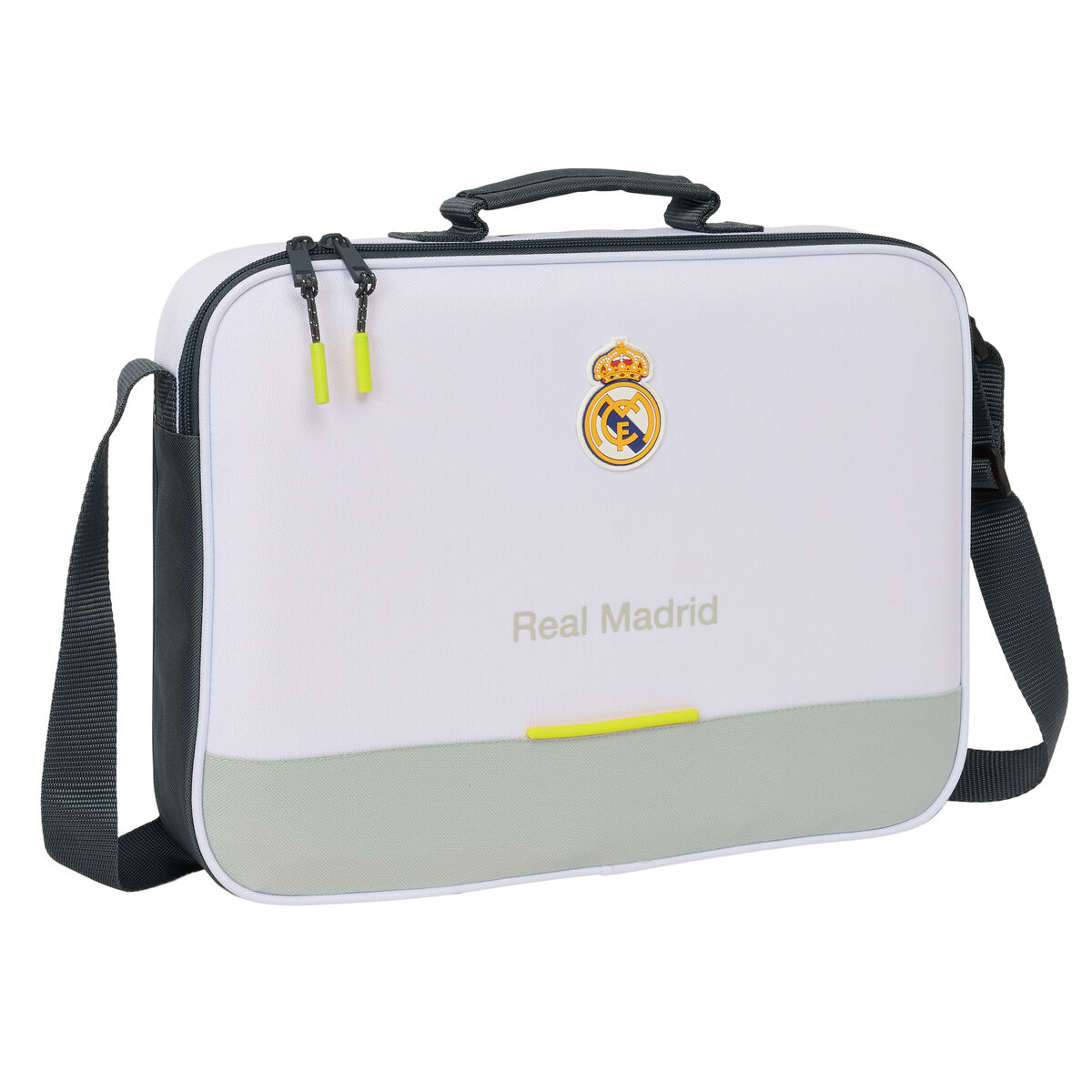 Zaino Scuola Real Madrid C.F. Bianco 38 x 28 x 6 cm