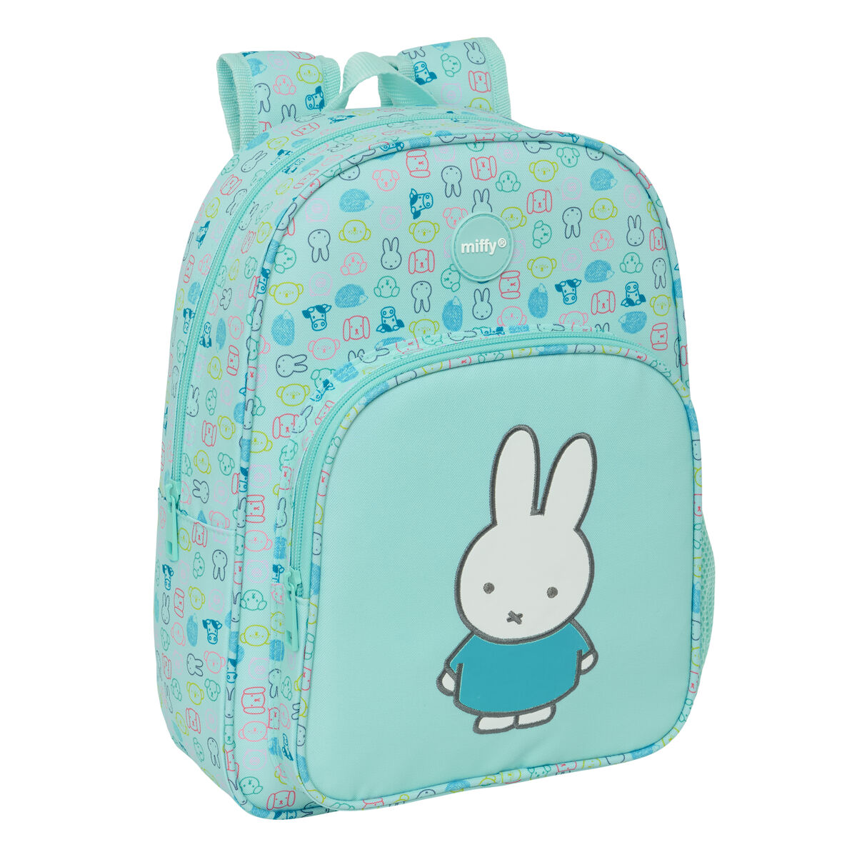 Zaino Scuola Miffy Friends Azzurro 26 x 34 x 11 cm