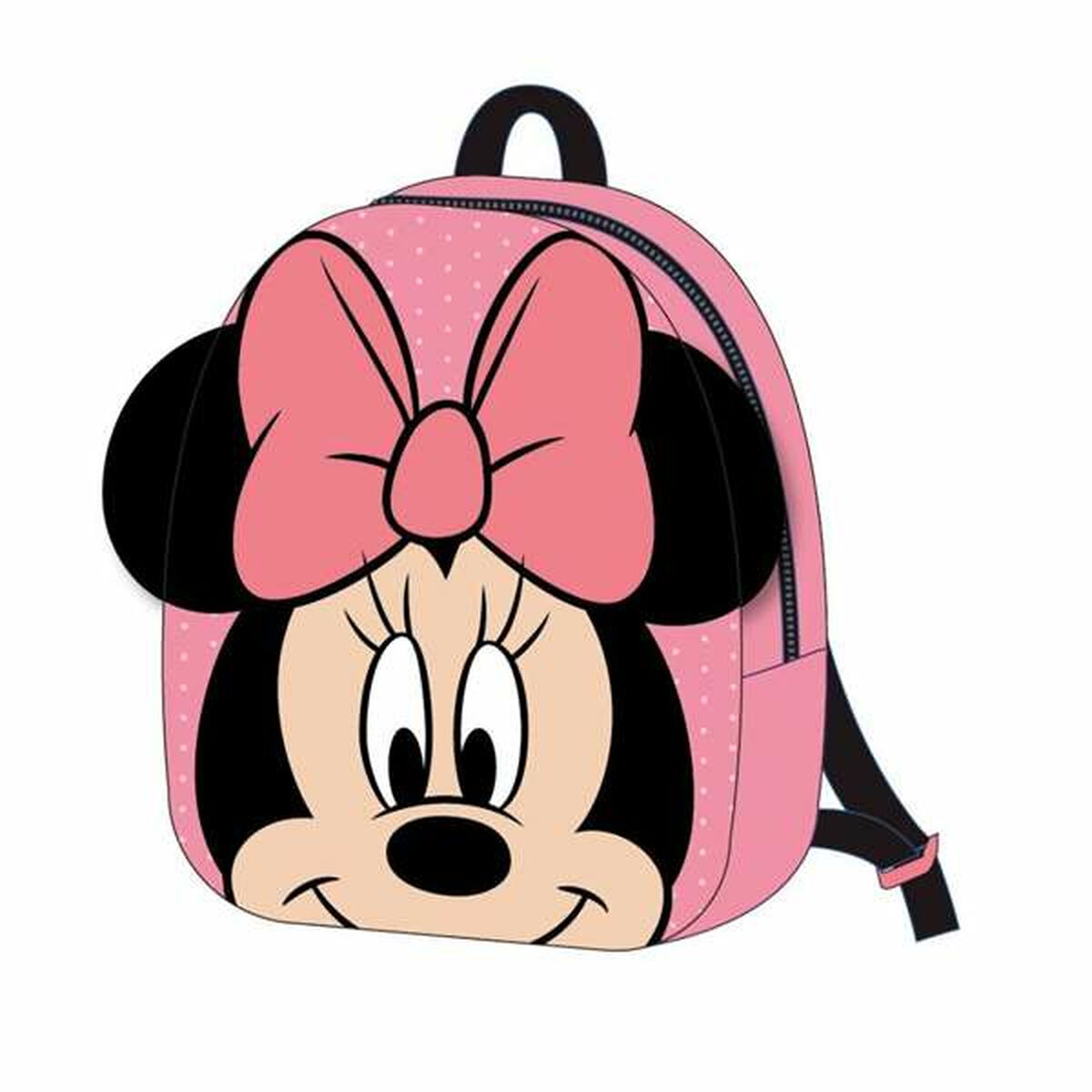 Zaino Scuola Minnie Mouse Rosa
