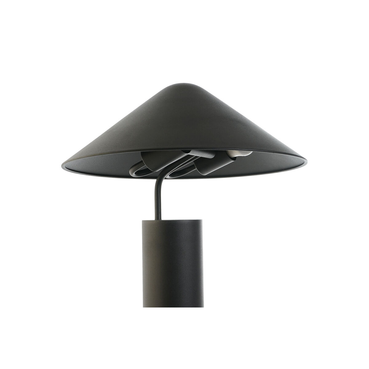Lampada da tavolo DKD Home Decor Nero Metallo 50 W 220 V 39 x 39 x 45 cm - Image 5
