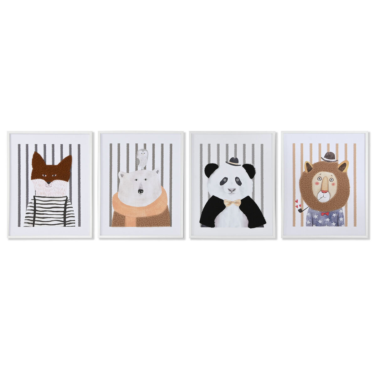 Tela Home ESPRIT polistirene Tela 40 x 1,8 x 50 cm