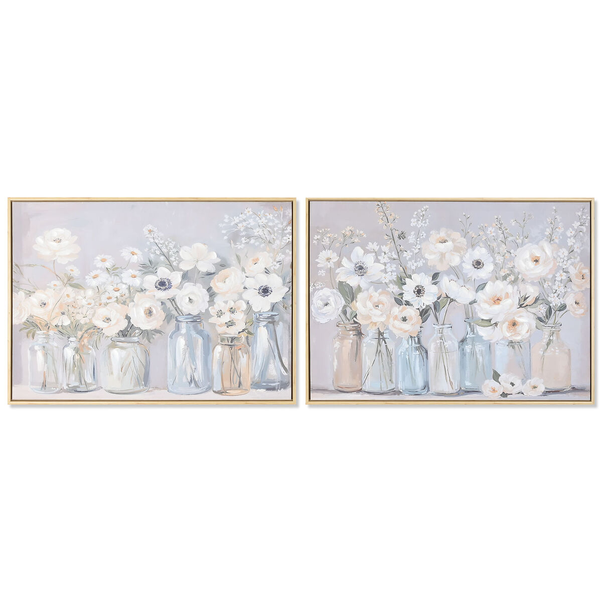 Tela Home ESPRIT polistirene Tela 70 x 3,5 x 50 cm