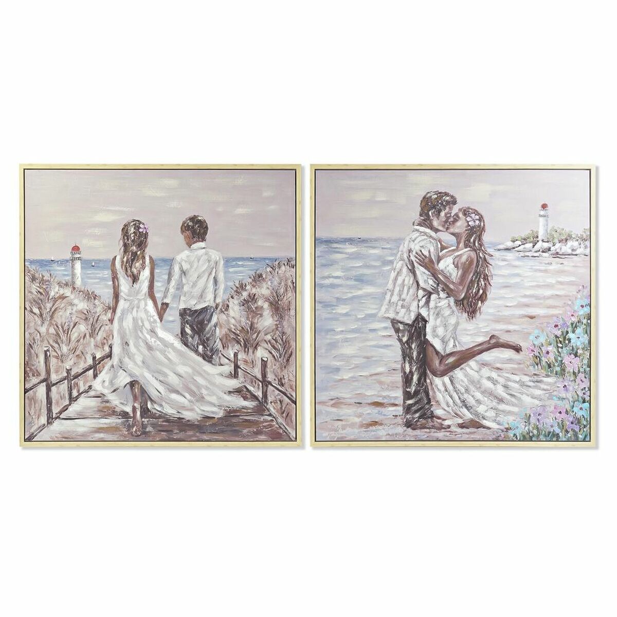 Tela DKD Home Decor polistirene Tela 100 x 4 x 100 cm