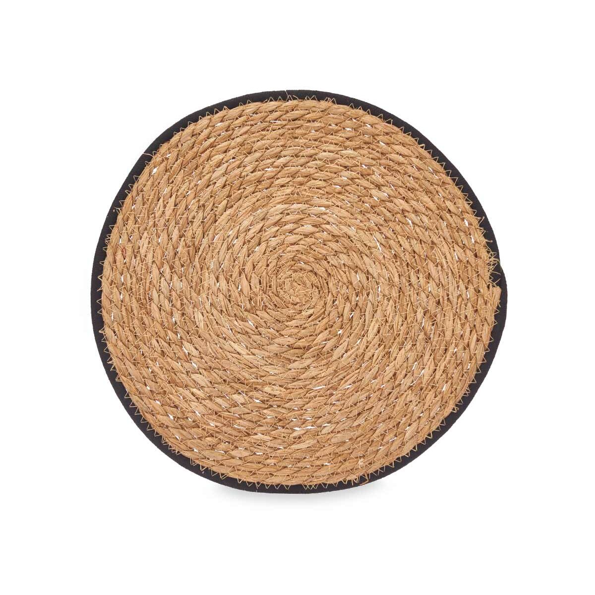 Sottopentola Kinvara Nero Cotone Alghe marine 35 x 0,6 x 35 cm (24 Unità) - Image 3