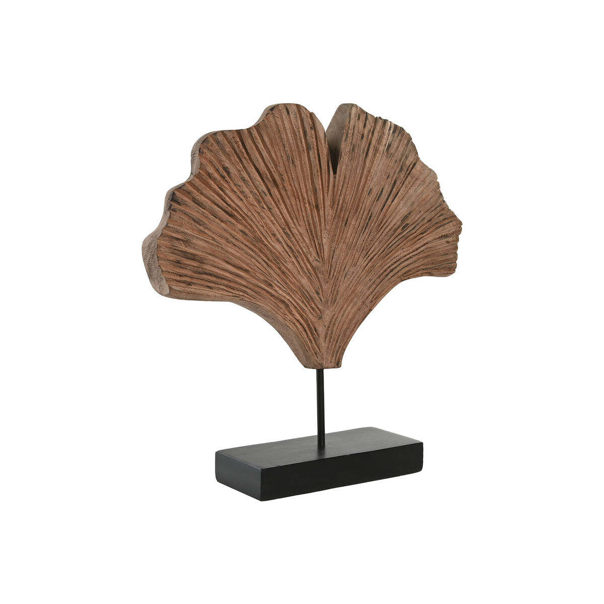 Statua Decorativa Home ESPRIT Marrone Nero Moderno 40 x 9 x 40 cm
